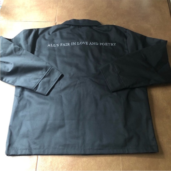 NEW The Tortured Poets Department TTPD Black Jacket XL (NO Patches) - Picture 10 of 14